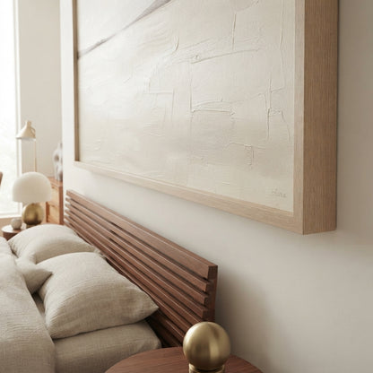 Subtle Horizon No.2 - Original Minimalist Textured Abstract Painting
