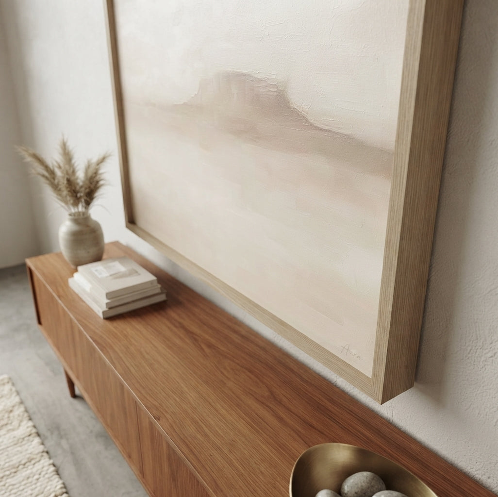 Subtle Horizon - Original Desert Landscape Painting
