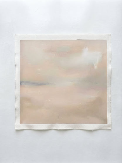 Costal Calm - Original Neutral Coastal Landscape Artwork