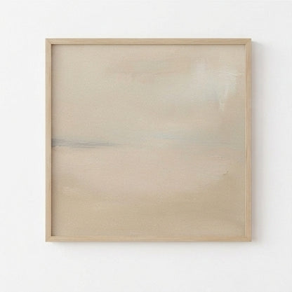 Costal Calm - Original Neutral Coastal Landscape Artwork